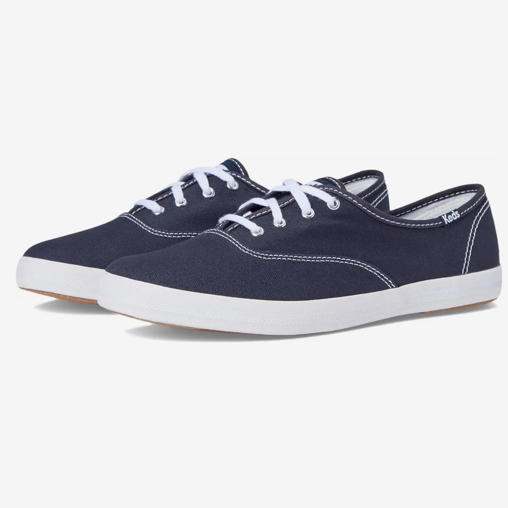 KEDS CHAMPION NWOT Women’s Original Navy Canvas Sneakers Size: 8 S